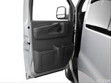  Inside of driver's side open door, window open photo